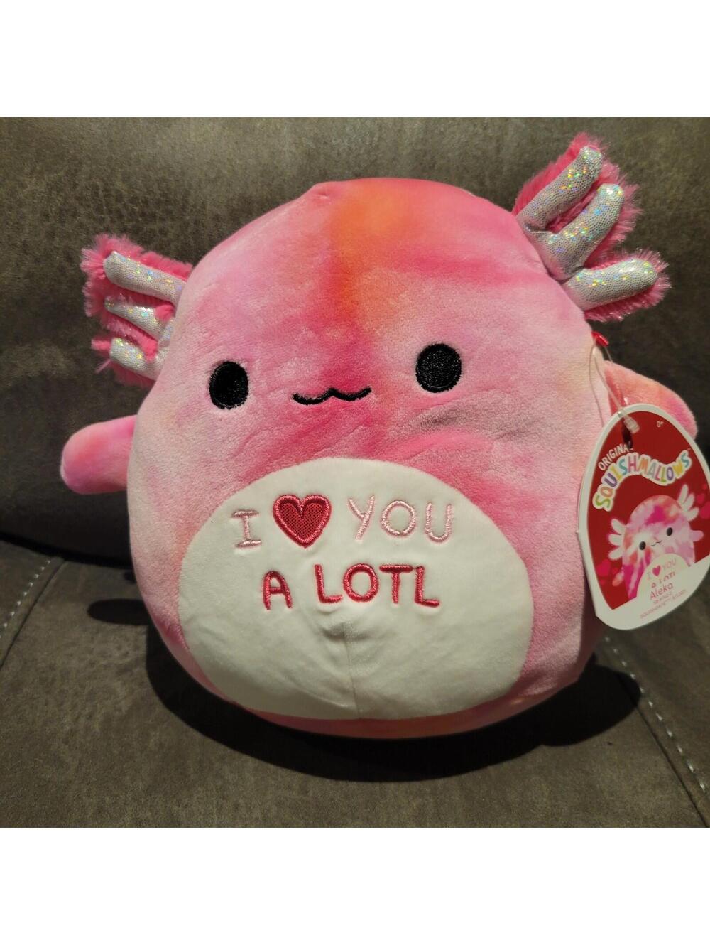 Alexa Kellytoy Original Squishmallows 8" I love you a lotl NWT